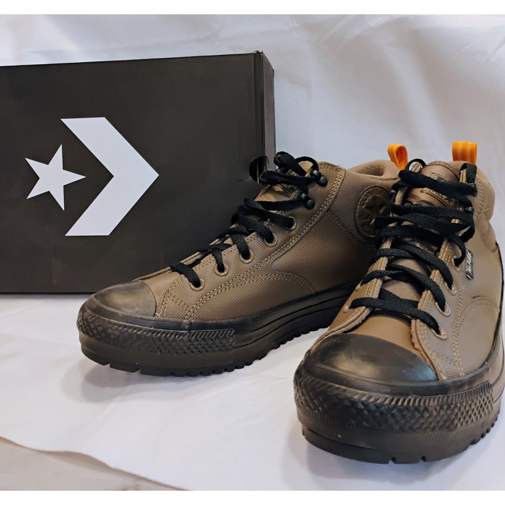 Converse Chuck Taylor All Star Malden Street Boots Mens 10.5 Brown A09492C NEW
